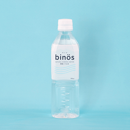 【定期コース】霧島天然シリカ水 binös【1箱／500ml×24本】
